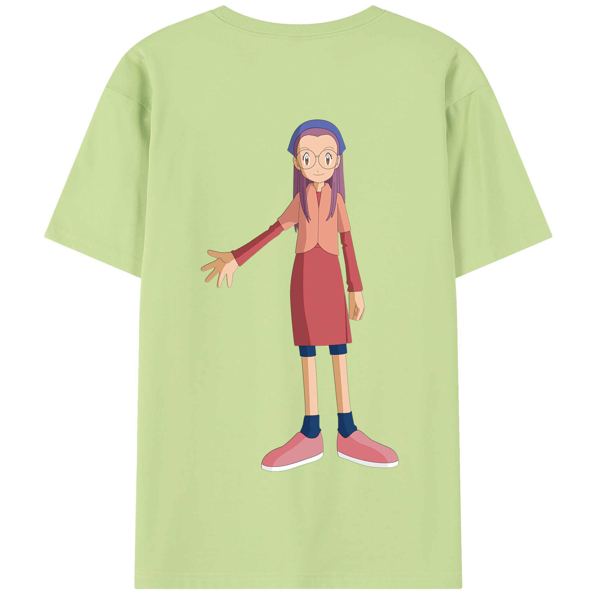 （画像用） Digimon デジタルモンスター/デジモン 綿100％半袖Tシャツ（背面プリント）